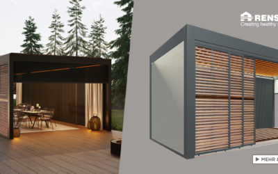 Terrassenüberdachungen selbst gestalten – mit dem Renson Outdoor Konfigurator