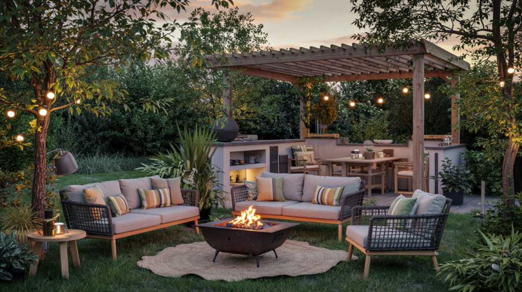 Verwandeln Sie Ihren Garten in ein stylisches Outdoor-Wohnzimmer