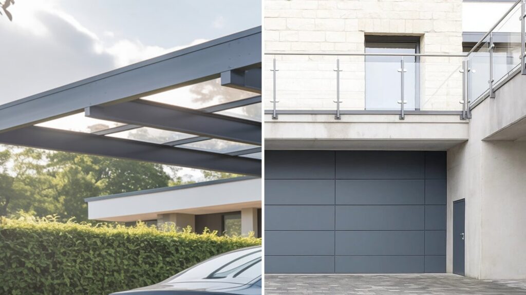 Carport oder Garage? Vor- und Nachteile im ehrlichen Vergleich